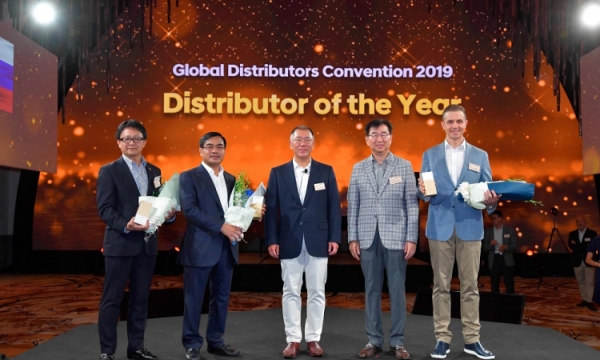Hyundai Thành Công lần 3 nhận giải thưởng Nhà phân phối toàn cầu của năm